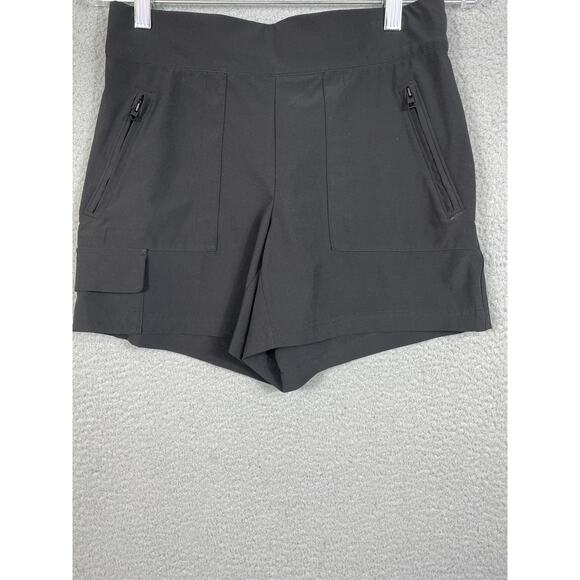 Athleta Womens Size 2 Black Pull On Shorts Cargo - Picture 4 of 7